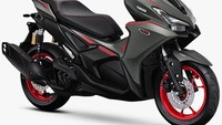 Sementara varian Turbo ditawarkan dalam pilihan satu warna matte dark grey. Harga varian ini adalah Rp 39.550.000. Foto: Dok. Yamaha Indonesia Motor Manufacturing (YIMM)