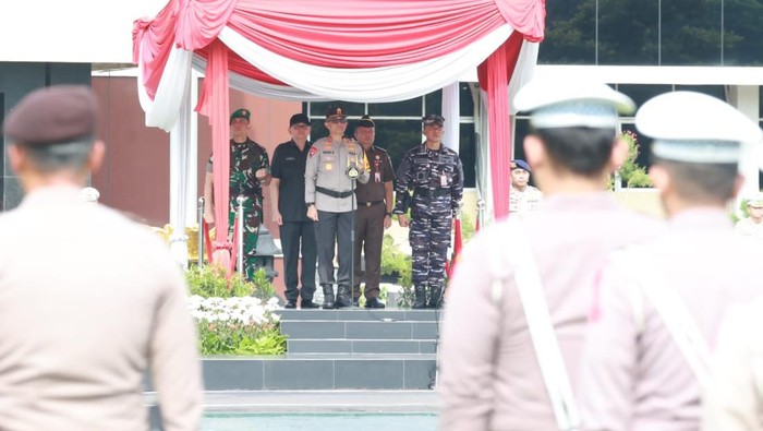 Apel gelar pasukan Operasi Lilin Semeru 2024