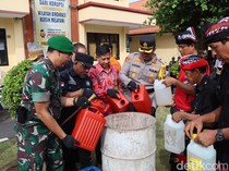 Polres Buleleng Musnahkan 360 Liter Miras-320 Knalpot Brong