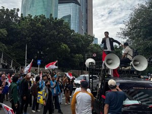 Bemnus Jakarta Demo di Depan KPK, Desak Harun Masiku Segera Ditangkap