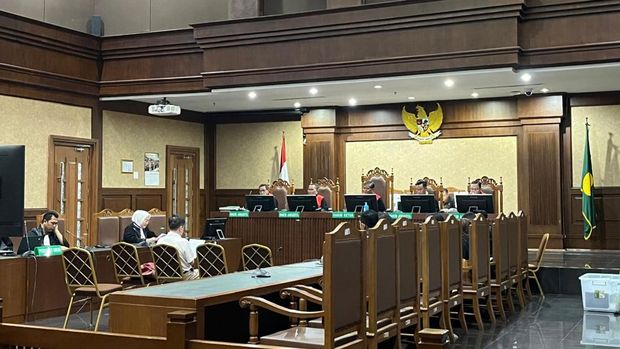 Budi Said saat bacakan pleidoi (Anggi/detikcom)