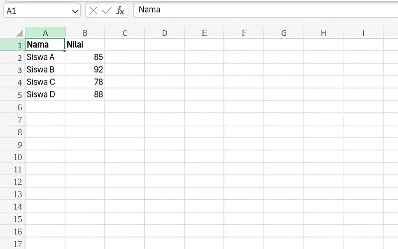 Cara Membuat Ranking Otomatis di Excel dan Solusi agar Tidak Ganda