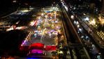 Dekorasi Natal Menghiasi Kota Damaskus Suriah