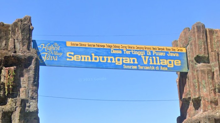 Desa Sembungan, desa tertinggi di Pulau Jawa