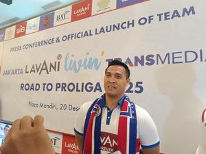 Kapten LavAni Livin Transmedia Girang Setim dengan Olimpian AS