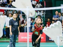 Ratusan Anak-anak Ikut Festival SenengMinton 2024 di Kudus