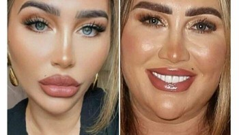 Kira-kira mana yang foto editan vs aslinya? Foto: Demilked