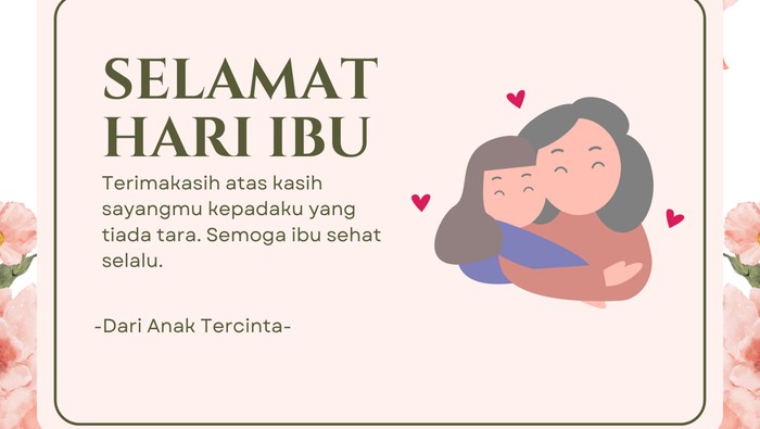 Gambar Kartu Ucapan Hari Ibu 2024