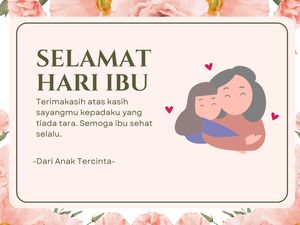 25 Gambar Ucapan Hari Ibu yang Menyentuh Hati, Download Gratis di Sini!