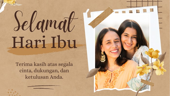 Gambar Kartu Ucapan Hari Ibu 2024
