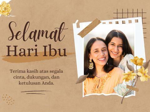 Gambar Kartu Ucapan Hari Ibu 2024