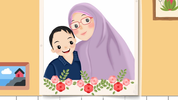 Gambar Kartu Ucapan Hari Ibu 2024