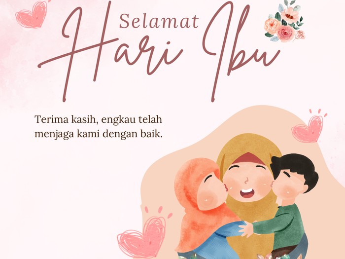 Gambar Kartu Ucapan Hari Ibu 2024
