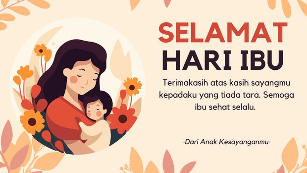 25 Gambar Ucapan Hari Ibu yang Menyentuh Hati, Download Gratis di Sini!