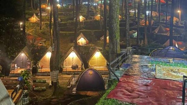 Glamping di Bandung.