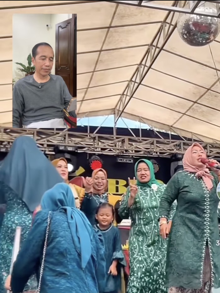 Jokowi nonton Waktu Ku Kecil.