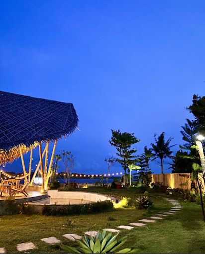kafe di Bantul yang asri