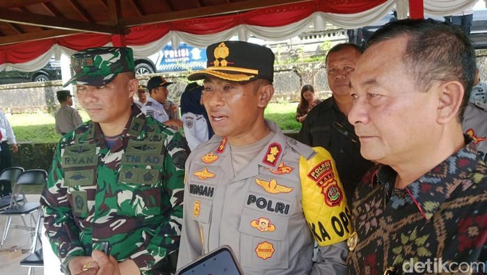 Kapolres Karangasem AKBP I Nengah Sadiarta. (I Wayan Selamat Juniasa)