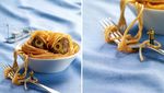 Kreatif! 10 Potret Miniatur Ini Menggunakan Latar Makanan
