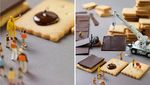 Kreatif! 10 Potret Miniatur Ini Menggunakan Latar Makanan