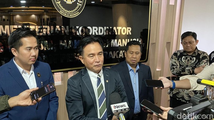 Menko Kumham Imipas Yusril Ihza Mahendra