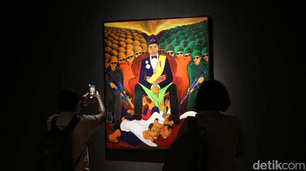 Pameran Tunggal Yos Suprapto di Galeri Nasional Indonesia.