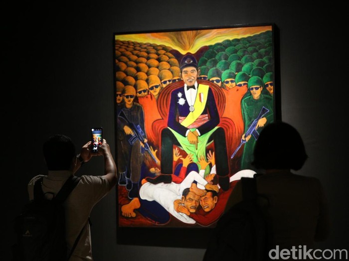 Pameran Tunggal Yos Suprapto di Galeri Nasional Indonesia.