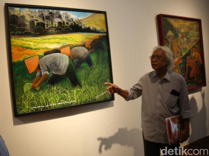 Pameran Tunggal Yos Suprapto di Galeri Nasional Indonesia. Pameran Tunggal Yos Suprapto di Galeri Nasional Indonesia.