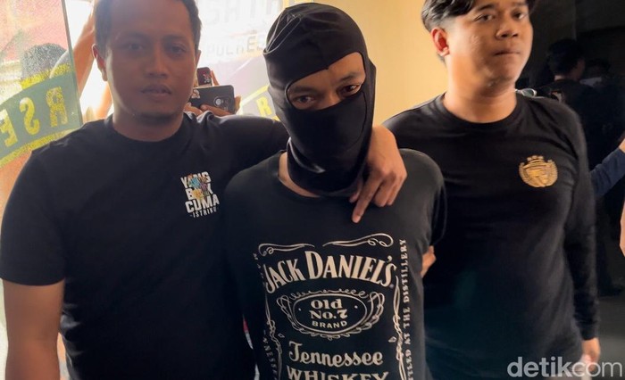 Sudarwo, pelaku pembunuhan Abid di Kota Mojokerto saat ditangkap