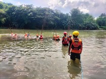 Misi Pencarian Bocah Tenggelam di Sungai Belik Bantul Dihentikan