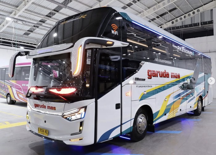 PO Garuda Mas luncurkan armada baru pakai bodi Laksana dan sasis Hino
