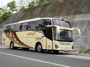 PO Melody Transport Rilis Bus Pariwisata Baru: Bodi Jetbus 5 MHD, Sasis Mercy