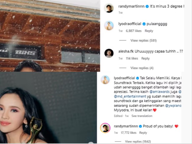 Randy Martin dan Lyodra