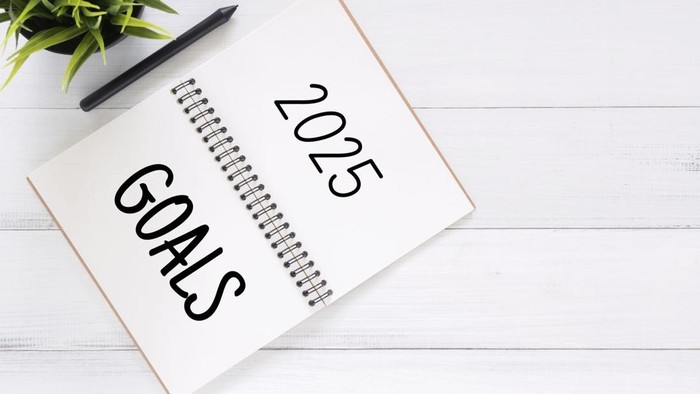 Resolusi tahun baru 2025.
