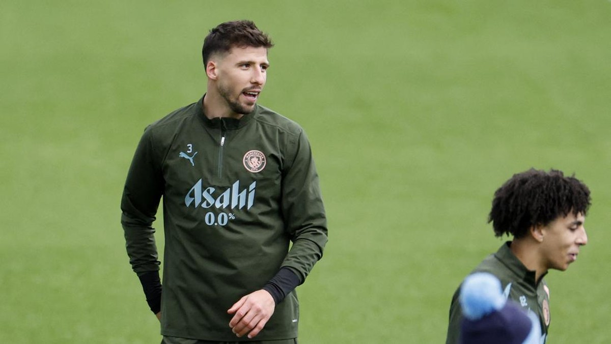 Ruben Dias absen sebulan karena cedera paha (Action Images via Reuters/Jason Cairnduff)