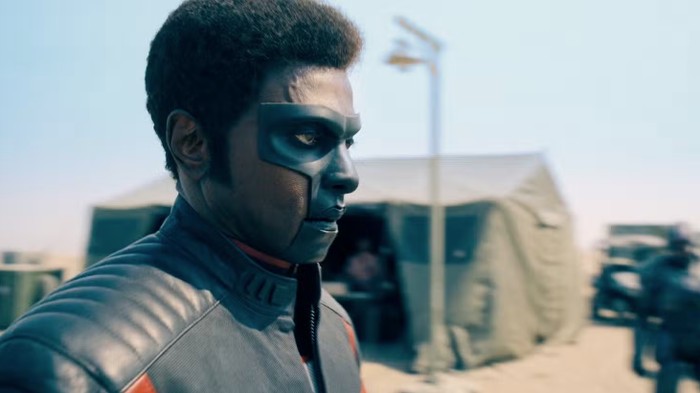 Cuplikan adegan di trailer Superman (2025).