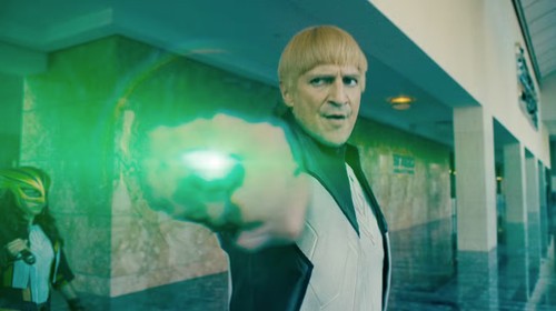 Cuplikan adegan di trailer Superman (2025).