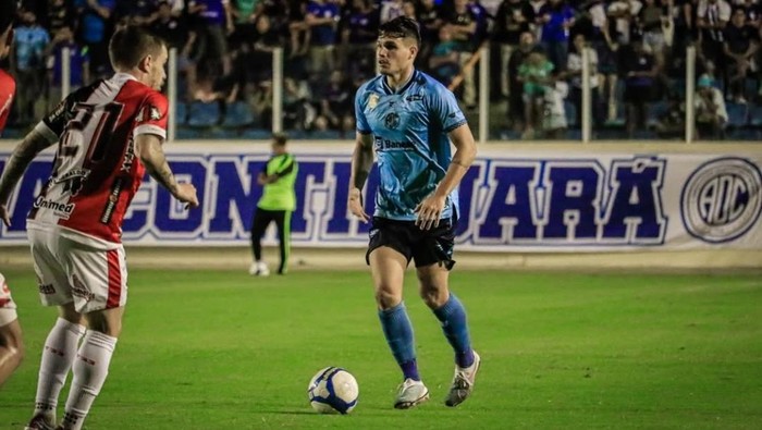 Vico Duarte, pemain yang dirumorkan direkrut PSS Sleman di bursa transfer paruh musim Liga 1 2024/2025.