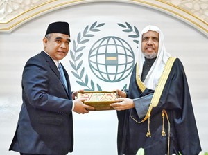 Temui Sekjen Liga Muslim, Ketua MPR Jelaskan Program Makan Bergizi Gratis