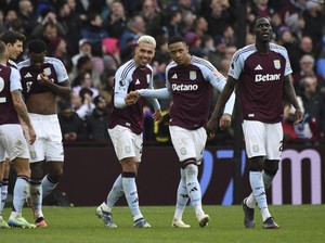 Aston Villa Vs Man City: The Citizens Kalah 1-2