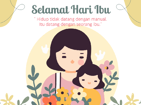 Kartu Ucapan Hari Ibu