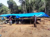 Polisi Gerebek Tambang Emas Ilegal di Kuansing, 5 Pelaku Ditangkap