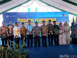 Auditorium Menuju Muktamar Muhammadiyah di Deli Serdang Mulai Dibangun