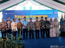 Auditorium Menuju Muktamar Muhammadiyah di Deli Serdang Mulai Dibangun