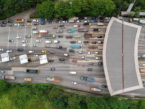 Polisi Siapkan Delay System di Rest Area KM 68 Tol Merak Saat Mudik Lebaran