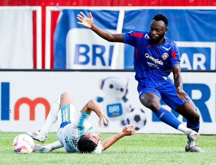 Pertandingan Arema FC vs PSBS Biak. (Dok Arema FC)
