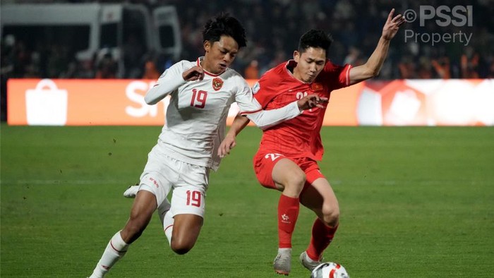 Pertandingan Timnas Indonesia vs Vietnam di Piala AFF 2024.