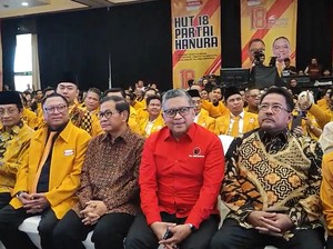 Video: Pramono-Rano hingga Mahfud Md Hadiri HUT Ke-18 Hanura