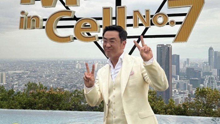 Ryu Seung-ryong Aktor Korea Ryu Seung-ryong saat hadiri acara 2nd Miracle In Cell No.7.
