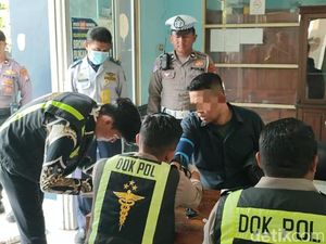 Sopir Bus Peziarah Positif Sabu Saat Tes Urine di Terminal Wisata Pasuruan